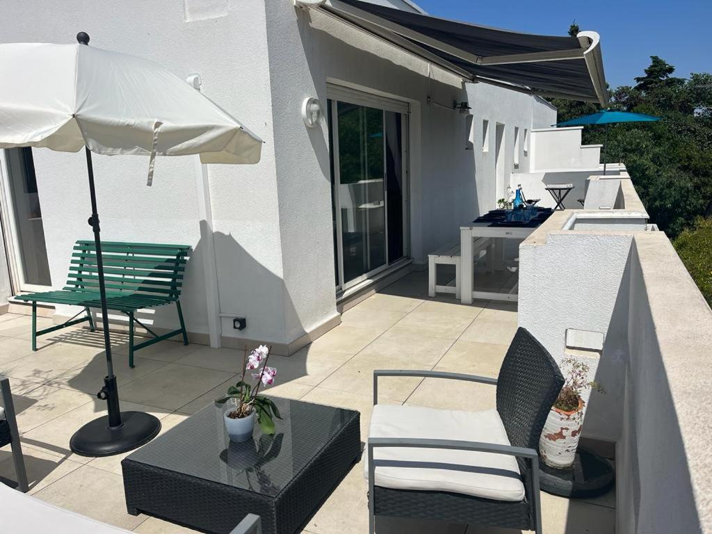 Duplex Toit Terrasse Vue Panoramique Apartment Montpellier Luaran gambar
